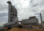 160tph Batch Type Stationary Asphalt Plant Low Emission Simple Foundation