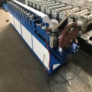 Quality 3kw High Speed Shutter Door Roll Forming Machine Space Save In Blue Color wholesale