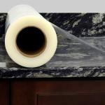 Stone Granite PE 30 Micron LLDPE Marble Countertop Protection Film Removable
