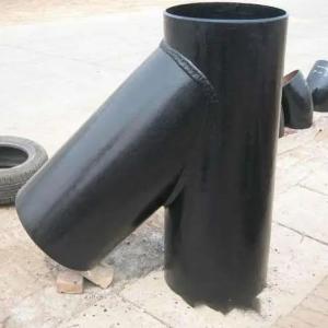 Quality Stainless Steel Carbon Steel Seamless ASME ASTM Pipe Fittings Oblique Tee Custom wholesale