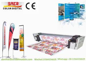 Quality High DPI Inkjet Textile Printing Machine With 4 Pieces Heads wholesale