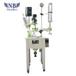 50L Single Wall Chemical Glass Reactor Glass Tank Reacters