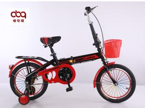 Quality 16 Inch Mini Children Folding Road Bike Lightweight Single Speed wholesale