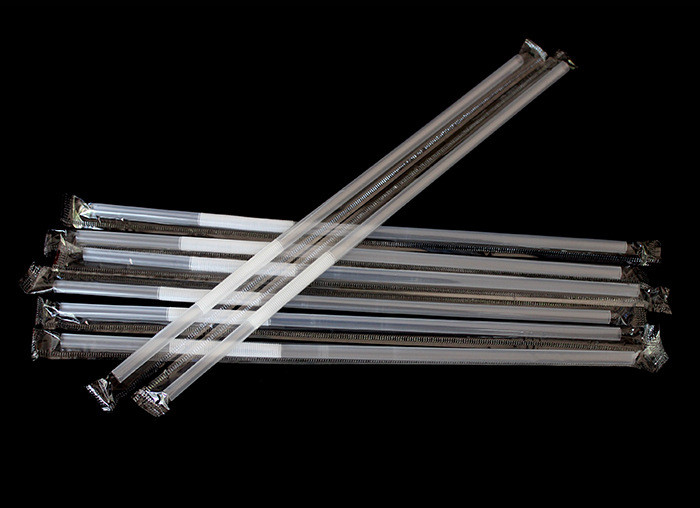 clear bend plastic drinking straws diameter 6 mm length 256 mm