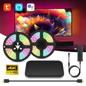 Quality Wifi Immersion LED TV Lights , Smart Ambient Lighting LED Strips For TV PC wholesale