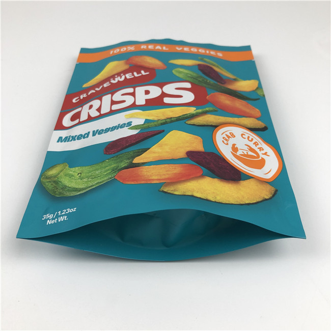 Durable Three Layers Plastic Pet Treat Packaging with hang hole