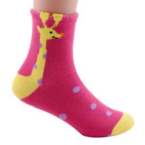 Quality Custom logo eco-friendly breathable cute cotton kids' sock wholesale