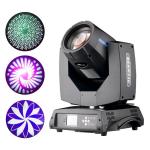 7500K Color Temperature 230-260W LED Beam Moving Head DJ Stage Light for Disco