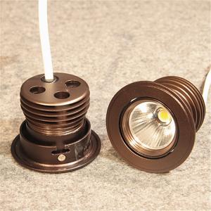 Quality ceiling luminaire mini LED spotlight cabinets light mesuem IP65 cob spot lights black housing light 3years diming light wholesale