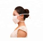 2018 China supplier food industry disposable non woven face mask tie on