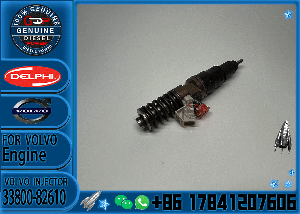 Diesel injection system parts diesel fuel injector33800-82610 BEBJ1FO70010 33800-82600 23771400 Diesel Injector for volvo