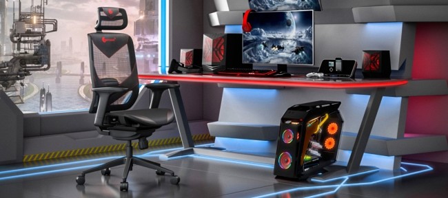 Breathable Gaming Chairs with Headrest and Neck Support New Design Ergonomic Swivel Gaming Chair