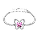 Fiancée Sterling Silver Slider Bracelets