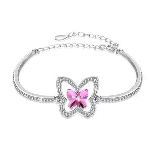 Quality Fiancée Sterling Silver Slider Bracelets wholesale