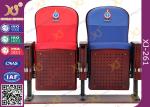 East African Vintage Auditorium Church Hall Chairs With Embroidered Logo On Back