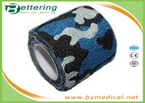 Quality Camo Army Non Woven Cohesive Bandage Self Adhesive Camping Hunting Camouflage Tape wholesale