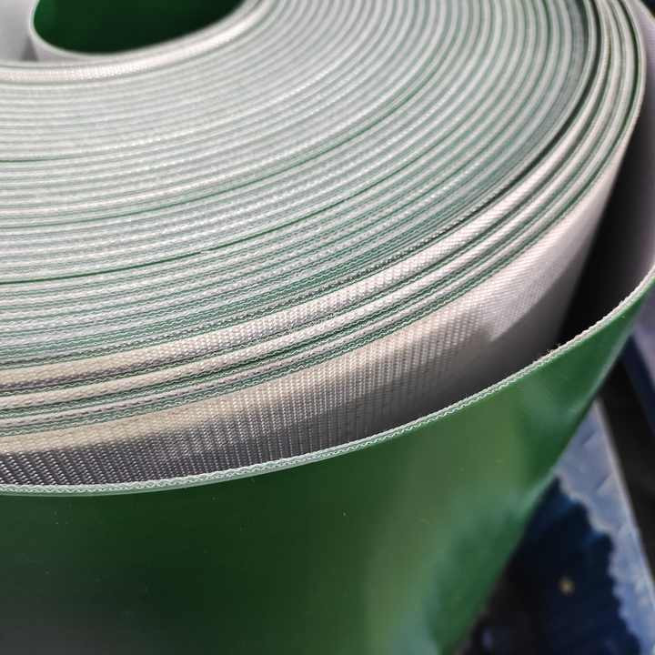 Resilient Food Grade PVC Conveyor Belt for Smooth Bulk and Packaged Food Transport