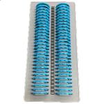 Aluminium Case Glass K9 Trial Frame Vertical Prism 0.12 Diopter