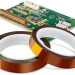 Electrical Motor Transformer Insulation Kapton Polyimide Tape Brown / Amber