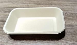 Quality Eco Friendly Biodegradable Sugarcane Fiber Packaging 1100ml Custom Logo wholesale