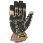 Knuckle Padded Rescue Extrication Gloves Vehicle Protective Oil Water Repellent