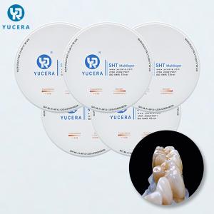 Quality YUCERA Dental 900MPA Zirconia Multilayer Disk For Milling Machine wholesale