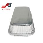 Custom 360ml Rectangular Foil Trays Water Treatment Aluminum Sarter Packaging