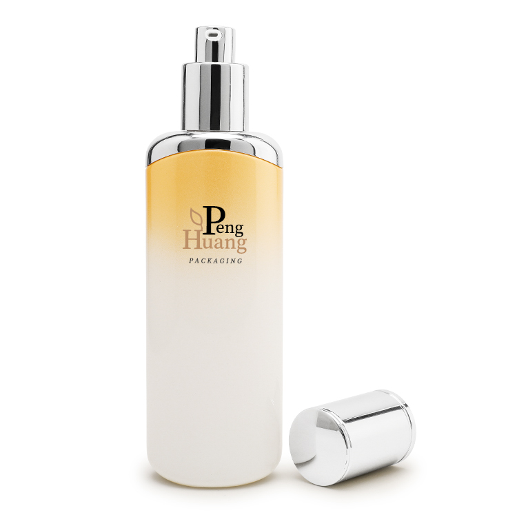 OEM Custom Skincare Packaging Painting Glass Lotion Dropper Bottle