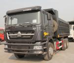 Tipper Dump Truck SINOTRUK HOWO 10 wheels 371HP load 25-40tons 10-25CBM goods