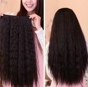 Quality Queenlike Tangle Free 1B remy clip in hair extension 20 Clips 8 Pieces wholesale