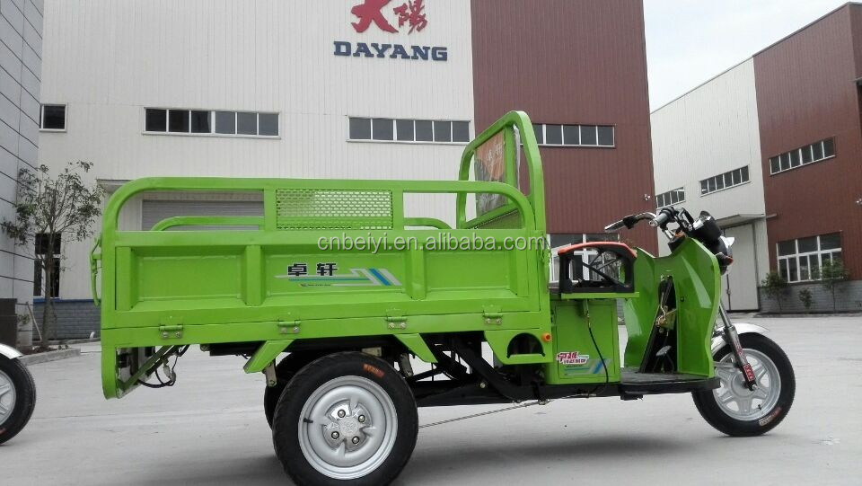 48V20Ah Battery Powered Electric Cargo Three Wheel Motorcycle for Adult OPEN Body Type