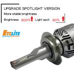 Low Beam Car LED Headlight Bulbs , 9006 Hb4 Led CCC Approved 0.1KW