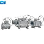 API Gear Box Operated Ball Valve For Water,Air,Gas,Oil,Liquid