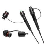 Waterproof Fiber Optic Patch Cord Mini APC HUAWEI Connector