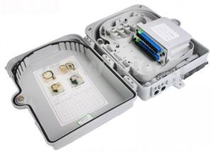 Quality Waterproof / Dustproof FTTH Termination Box 16 Core Fiber Optic Splitter OEM Available wholesale