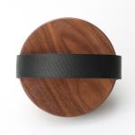 Walnut Bath Dry Brush Organic Vegan Sisal For Boay Round Hand Brush