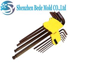 Quality High Hardness Hex Allen Wrench Metric Standard Length Bronze Color wholesale