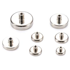 Quality Composite NdFeB Magnet LFYGY Internal Thread Ring Magnets Neodymium Disc Fishing Magnet wholesale