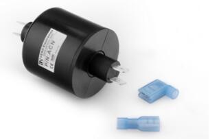 Flat Pin Replace Lead Wire High Current Slip Ring Suitable For Signal Transmission