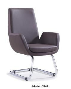 Quality Ergonomic Sterling Leather Executive Chair Pneumatic Height Adjustment wholesale