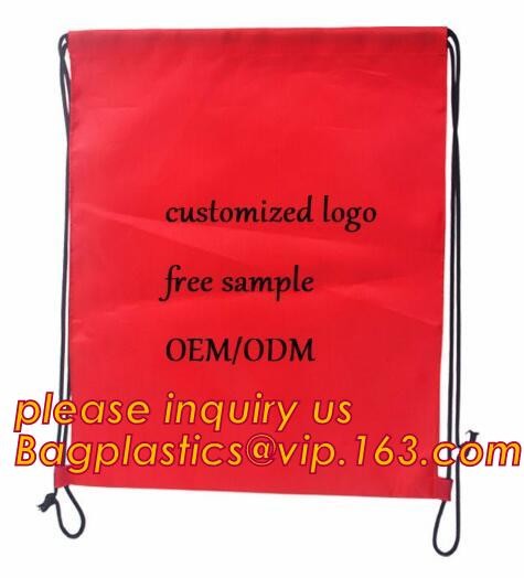Recycled Foldable Nylon Polyester Tote Bag with logos polyester shopping bag Custom advertising handle non woven bag PAC
