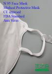Hypoallergenic Hospital Respirator Mask , Breathable Disposable Dust Masks