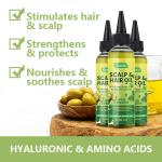 Tension Relief Oily Scalp Treatment For Hair Loss Prevention And Growth