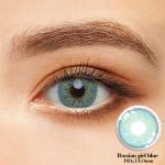 Oem Water Content Russian Dark Hazel Brown Lens Contacts 14mm