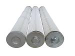 Conical Thread Industrial Dust Filter Cartridge Type Plyester Media Flat