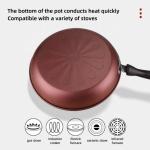 Multi-functional Induction Cooking Fry Pan Nonstick Cookware Cast Iron Frying
