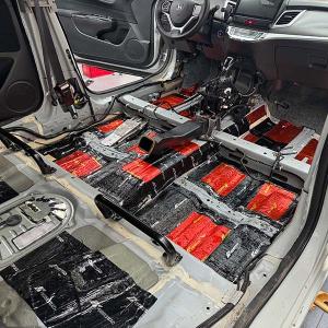 Quality Mixed Material Automotive Sound And Heat Insulation Soundproof Car Floor Mats wholesale