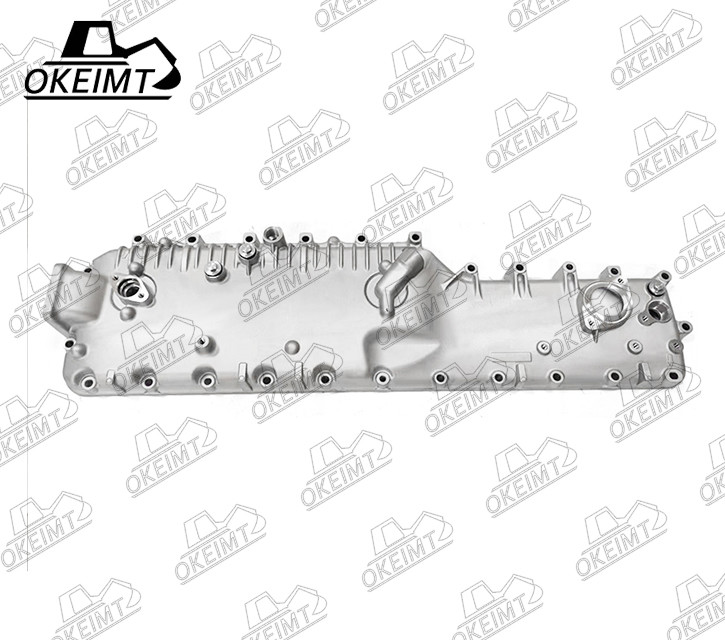 Aluminum EC480 21433744 Oil Cooler Cover For Vol - vo Engine