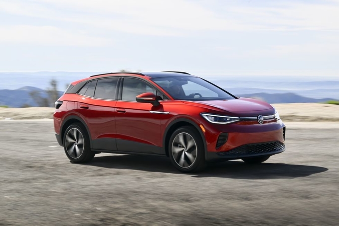 201P.s horsepower RWD up to 290miles EPA range at 2024 Volkswagen ID4 pure electric cars