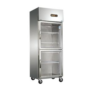 Quality Upright Glass Door Commercial Kitchen Refrigerator Free Standing Installation wholesale